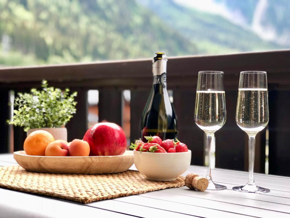 Apartamento Mont Blanc 43, Vue Mont Blanc , Balcon, Parking Chamonix Mont Blanc Exterior foto