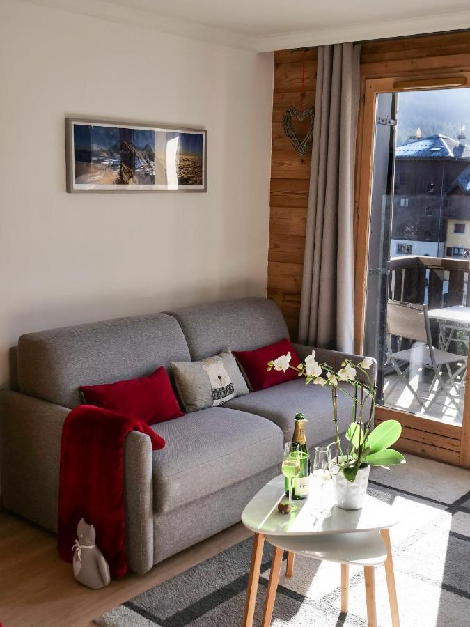 Apartamento Mont Blanc 43, Vue Mont Blanc , Balcon, Parking Chamonix Mont Blanc Exterior foto